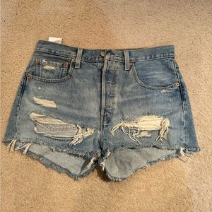 Levi’s 501 shorts. Size 30